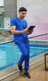 Uniforme jogger en stretch Hombre