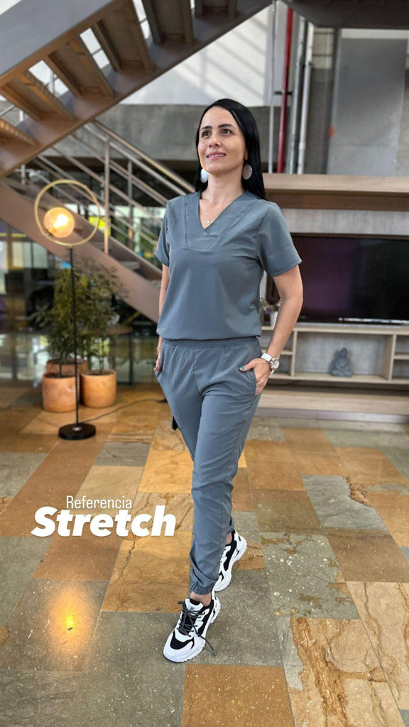 Uniforme jogger en stretch Mujer - Uniformes Elite